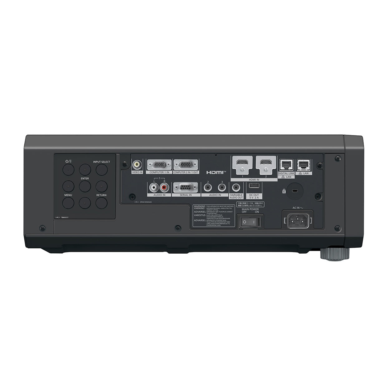 Panasonic PT-FRZ50U 5200 Lumen 1-Chip DLP Laser Projector | Color: Black