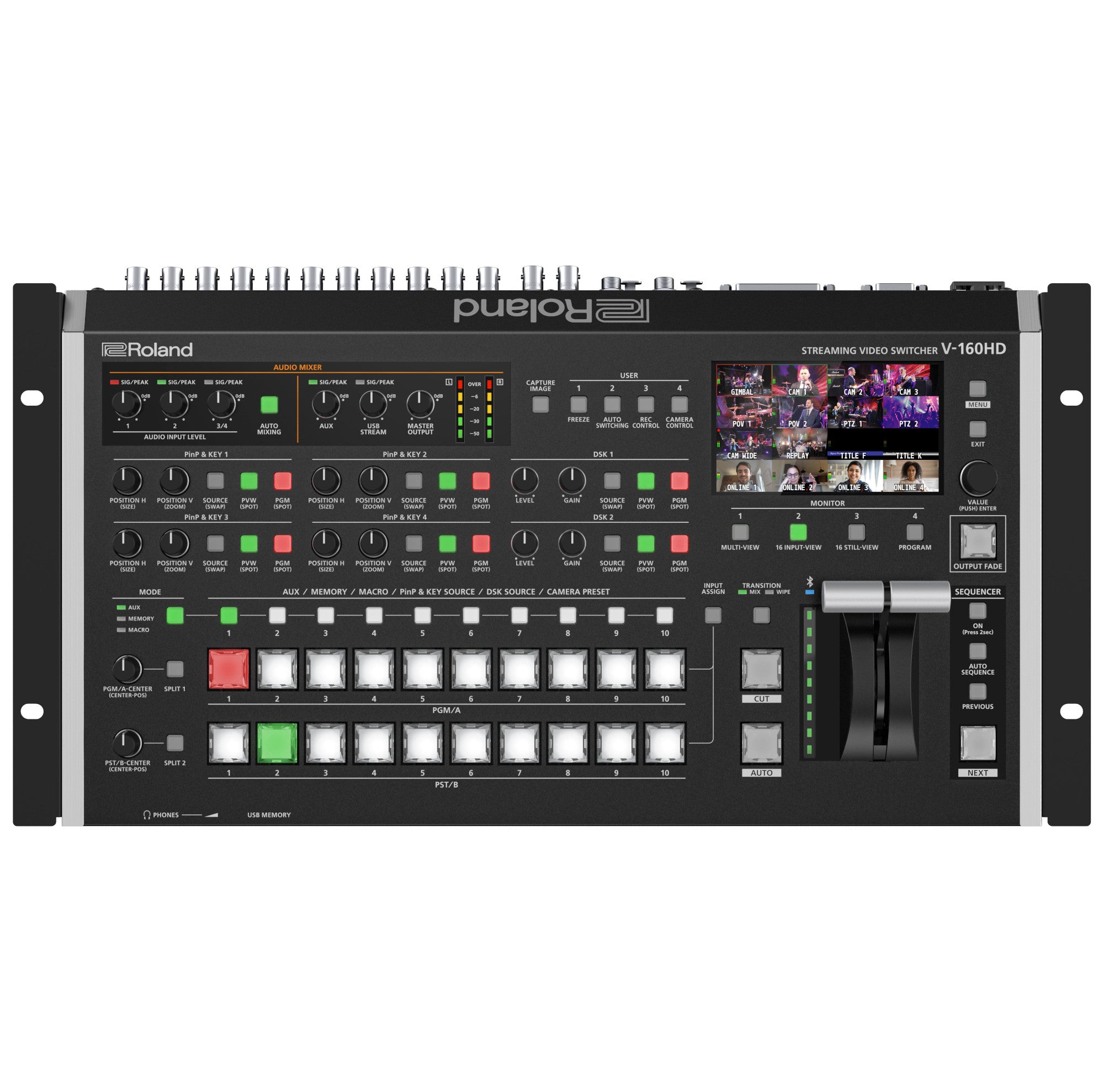 Roland V-160HD Streaming Video Switcher – SoundPro