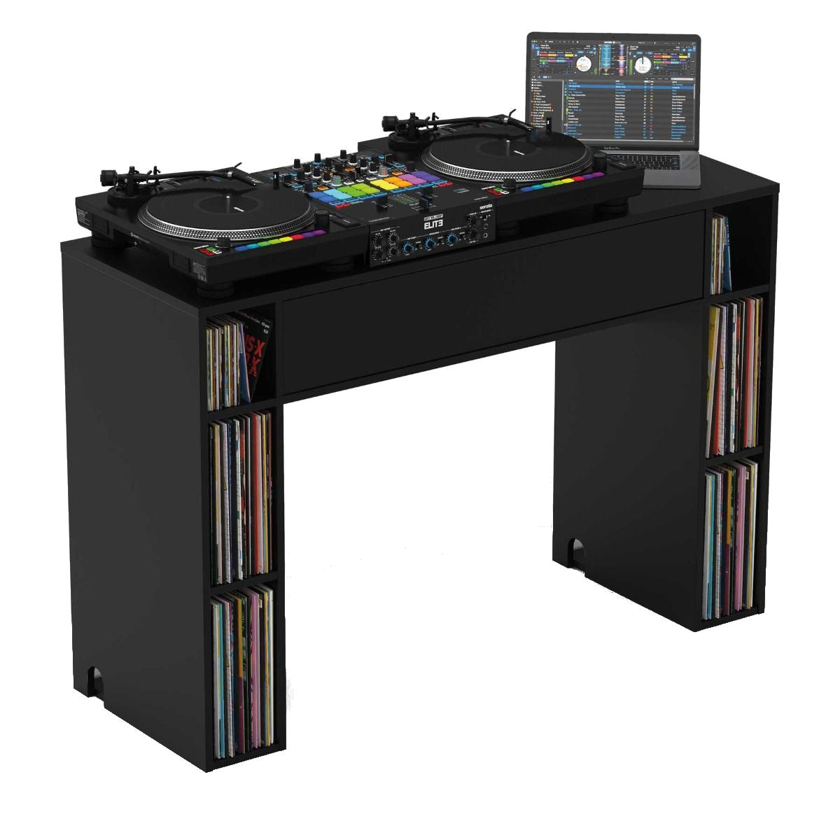 Glorious Modular Mix Station side with equipment