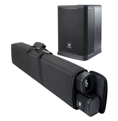 JBL PRX ONE Powered Column PA Speaker with accessories