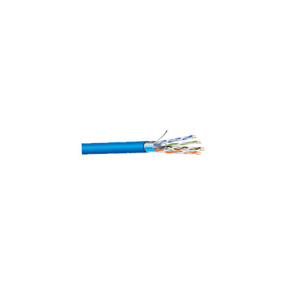West Penn 4245F 24G Shielded CAT5E Wire blue