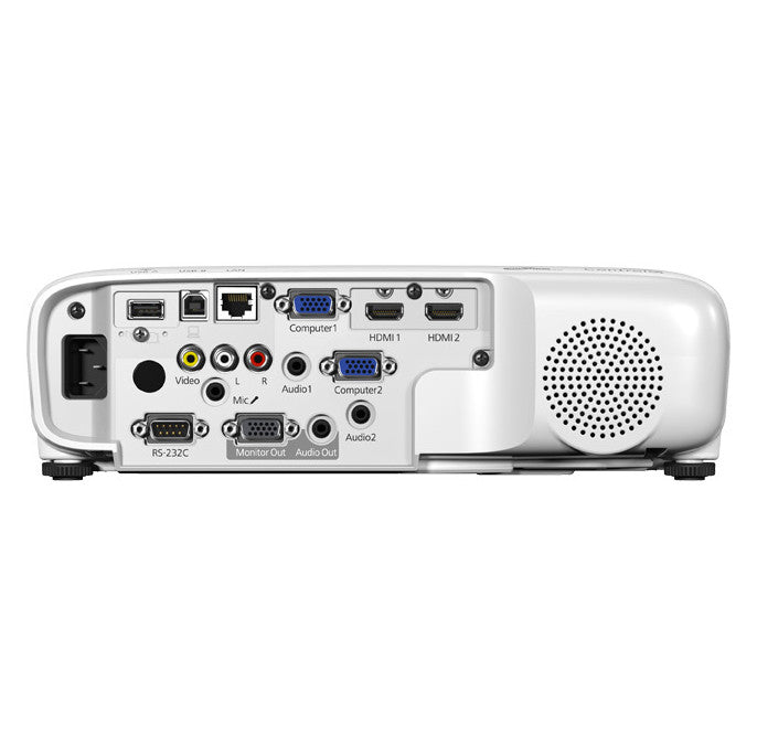 Epson PowerLite 119W 3LCD WXGA Classroom Projector with Dual HDMI back