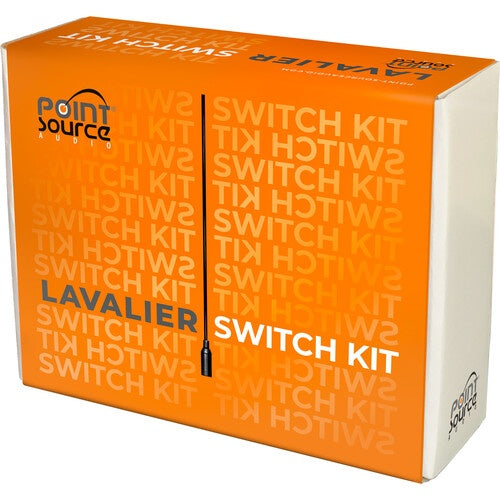 Point Source Audio CO-8WL-KIT-XSH-BL Low-Sensitivity Lavalier Switch Kit
