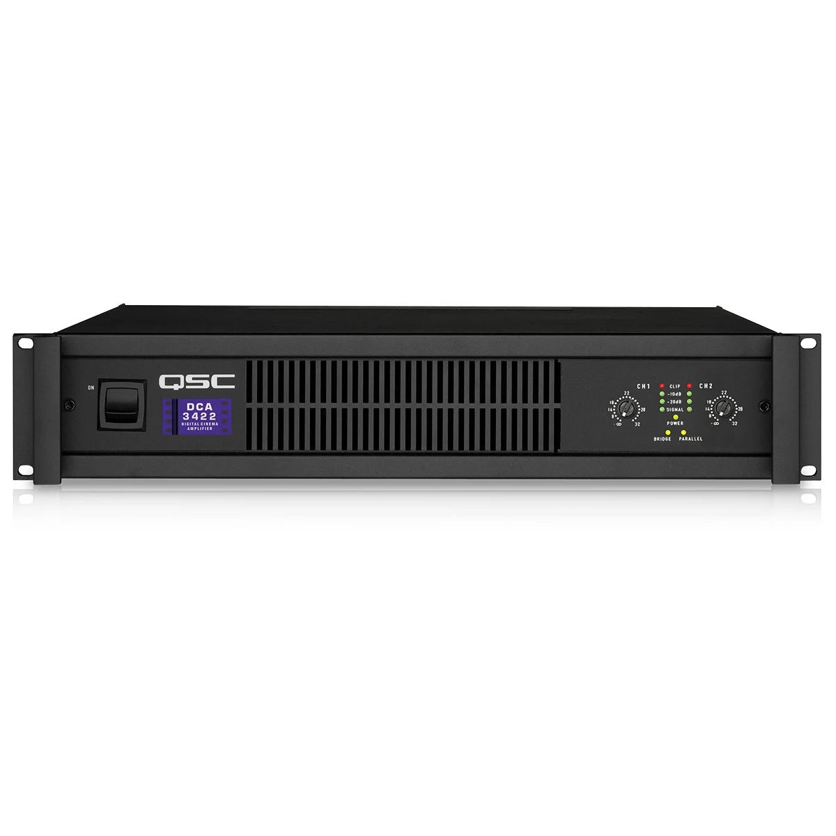 Q-SYS DCA3422 2-Channel Cinema Power Amplifier