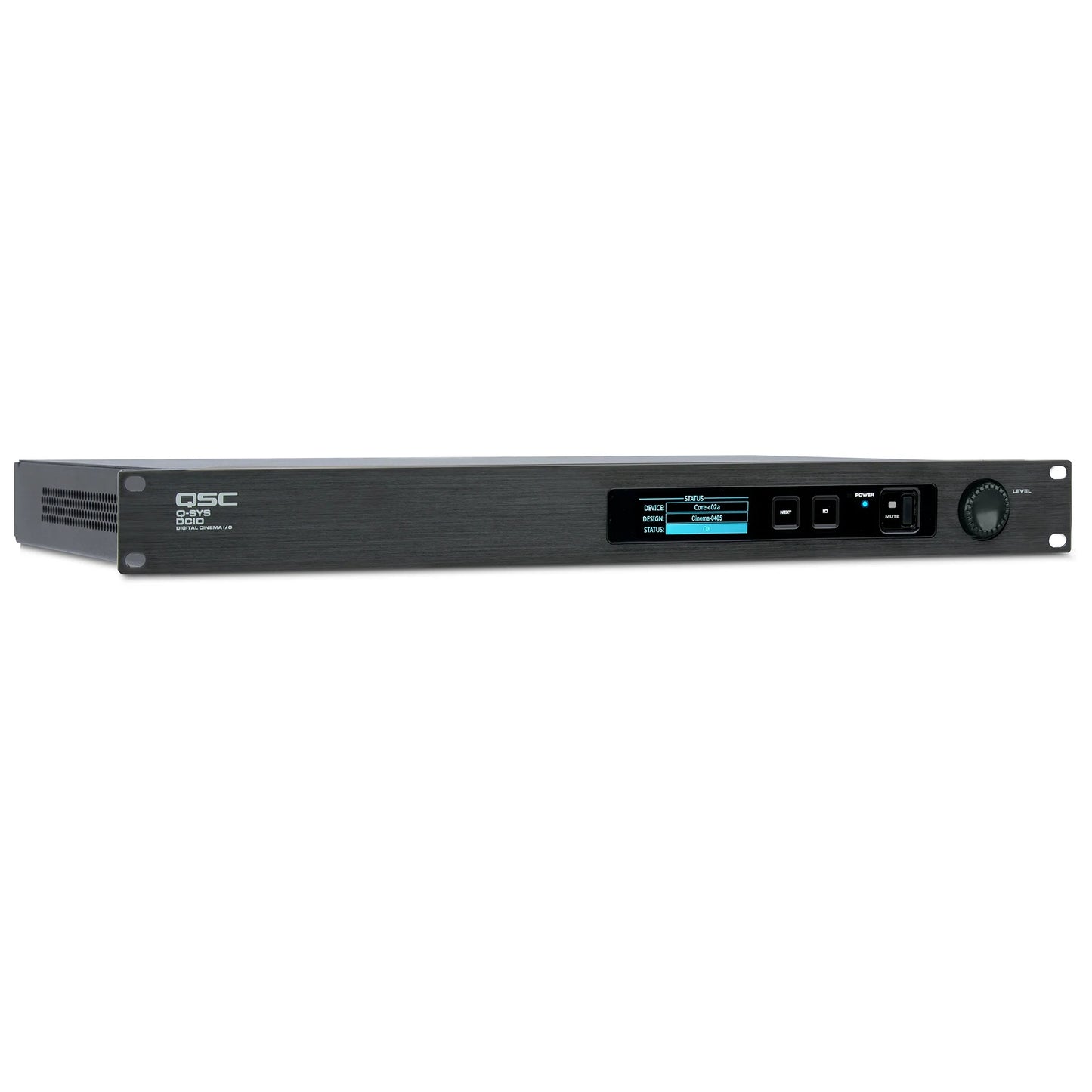 Q-SYS Q-SYS Digital Cinema I/O Interface 1RU Q-LAN Audio I/O | Without HDMI