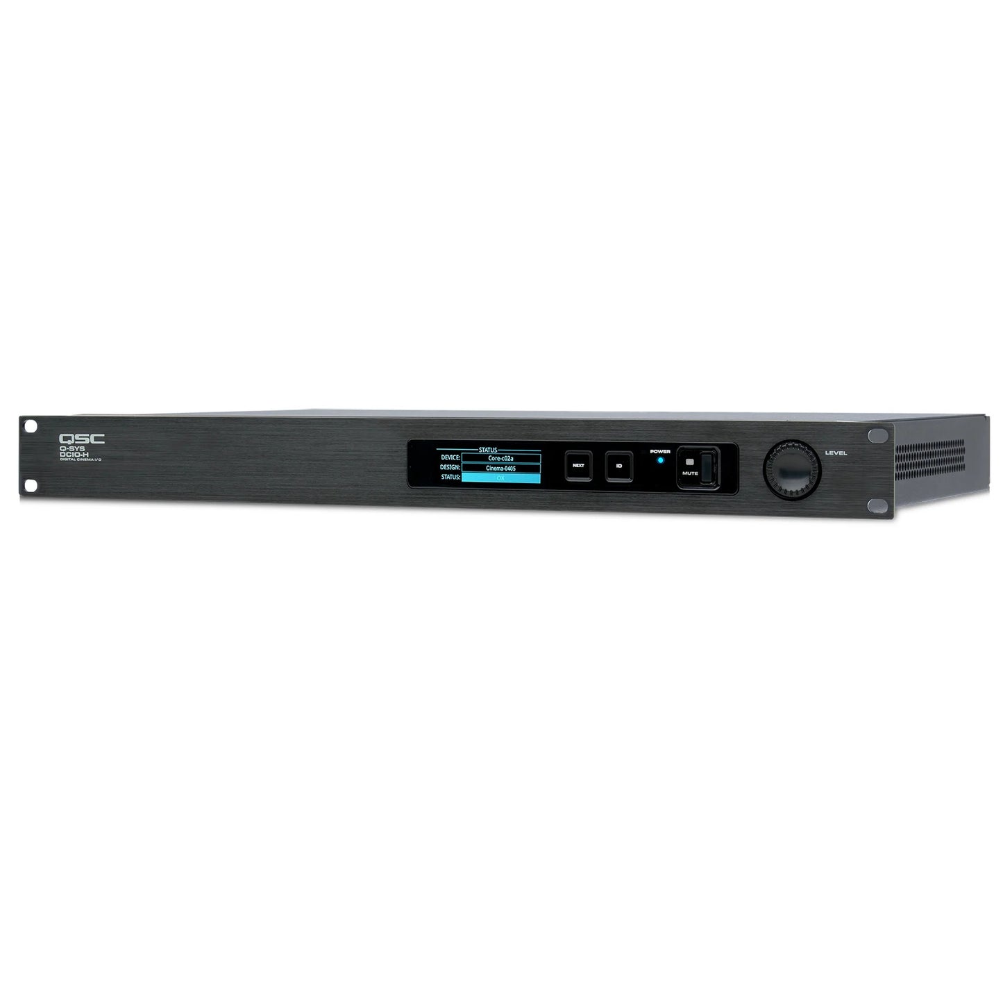 Q-SYS Q-SYS Digital Cinema I/O Interface 1RU Q-LAN Audio I/O | With HDMI