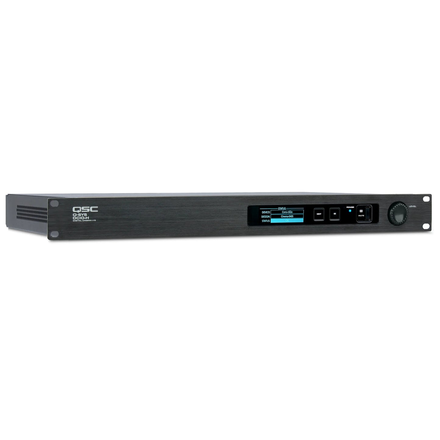 Q-SYS Q-SYS Digital Cinema I/O Interface 1RU Q-LAN Audio I/O | With HDMI