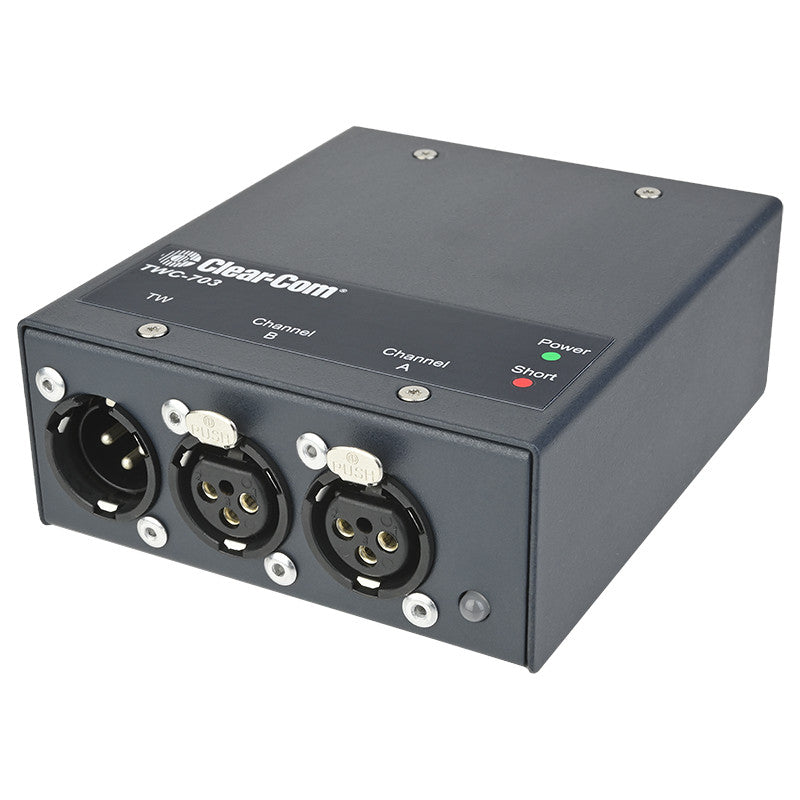Clear-Com TWC-703 Encore 2-Channel TW Cable Adapter left