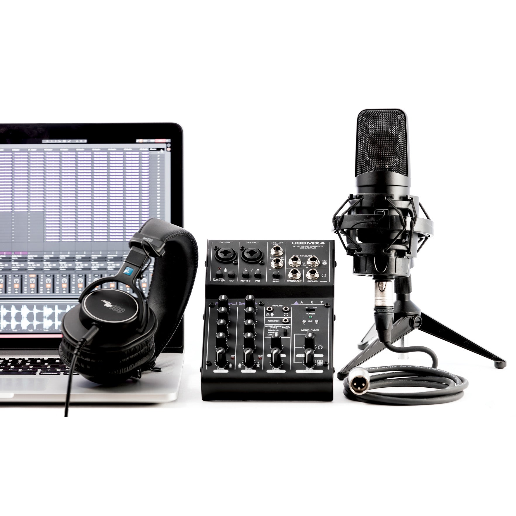 ART USBMix4 4-Channel Mixer / USB Audio Interface – SoundPro