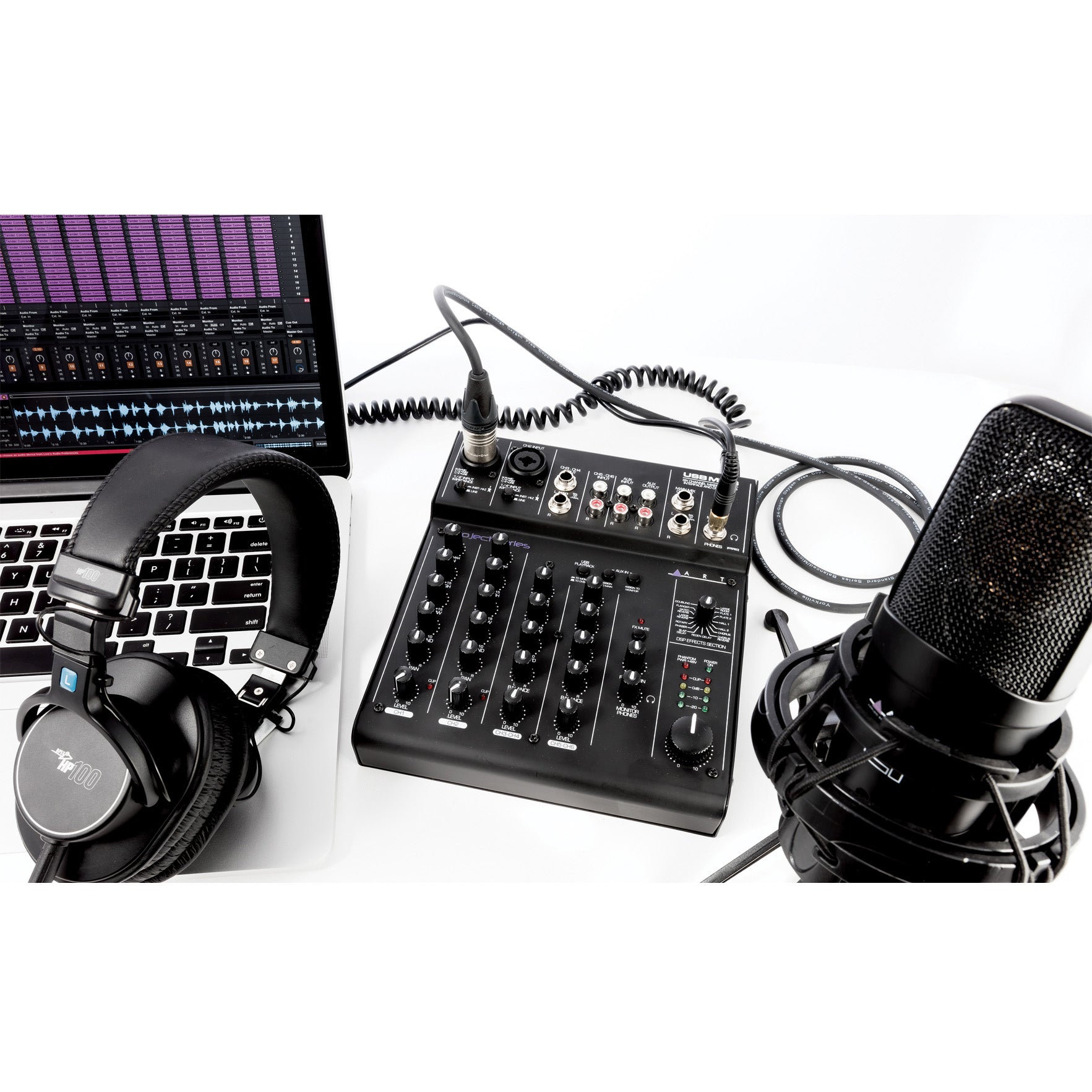【美品】ART USB MIX 6 ART USBMix6 Six Channel Mixer and USB Audio Interface USBMIX 6