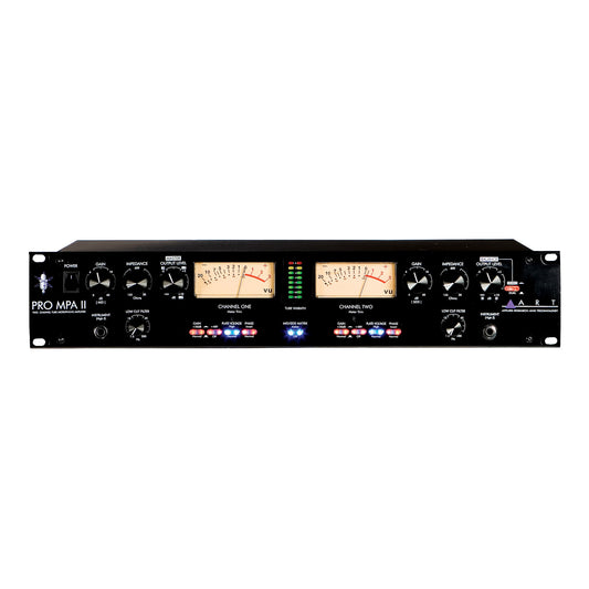 ART PRO MPA-II 2-Channel Microphone Preamp