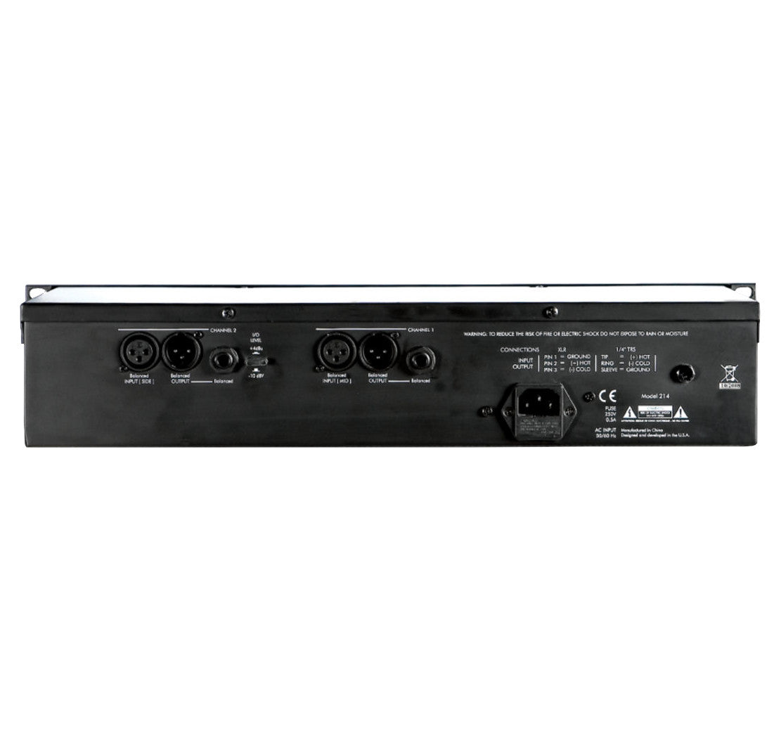 ART PRO MPA-II 2-Channel Microphone Preamp back