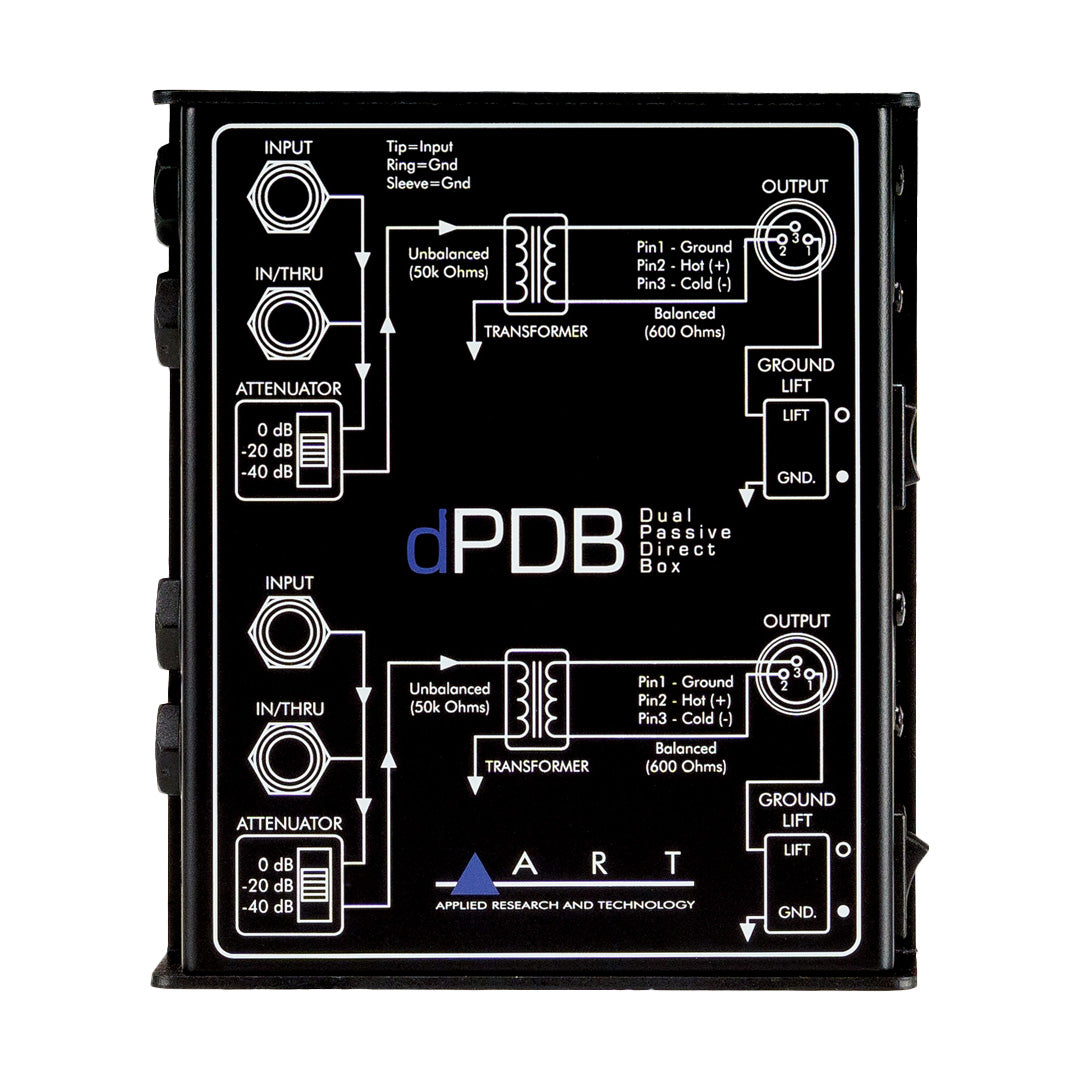 ART dPDB Dual Passive Direct Box