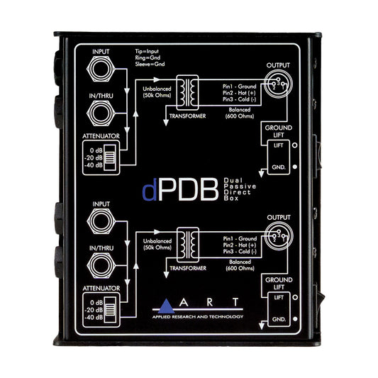 ART dPDB Dual Passive Direct Box