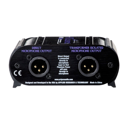 ART PROSPLIT Transformer Isolated Mic Splitter back
