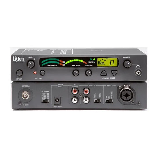 Listen Technologies LT-800 Stationary RF Transmitter | 72 MHz | Dante