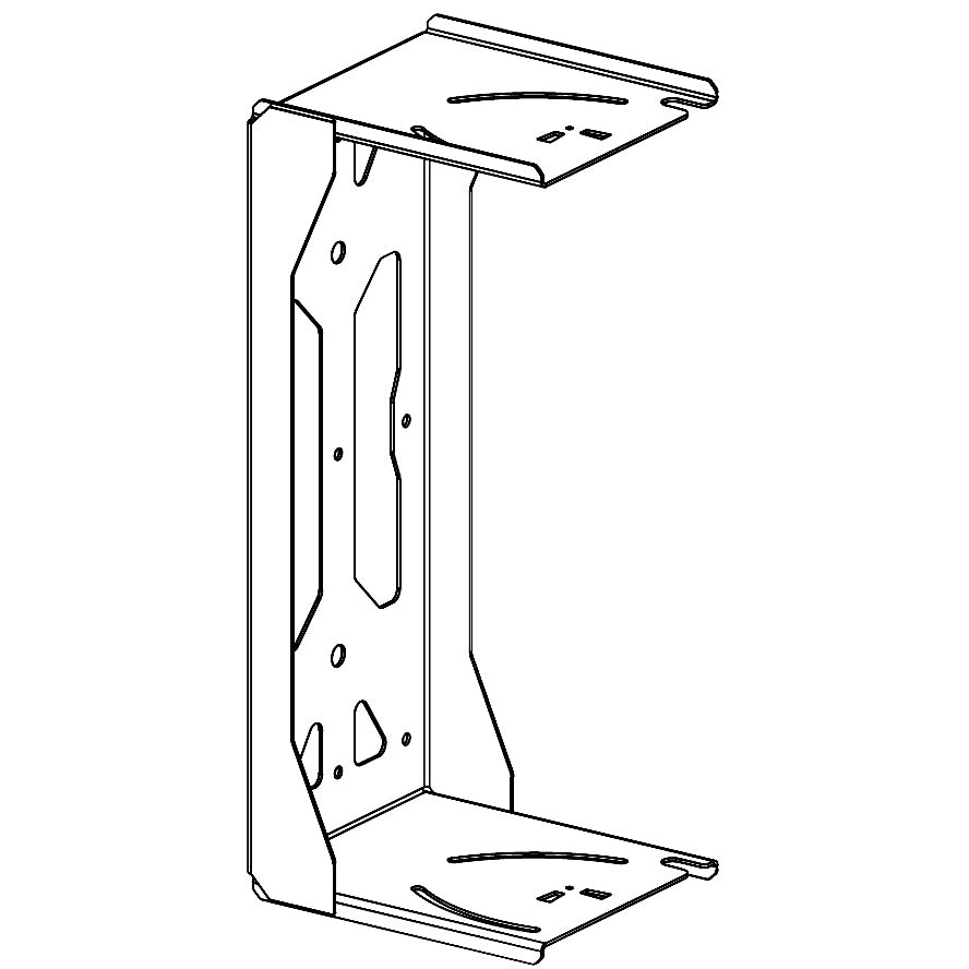 DAS Audio AXU-HQ212 U-Bracket For HQ-212 Speakers | Black