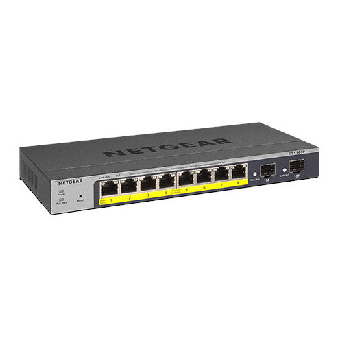 Waves NETGEAR GS110TP v3 10-Port Switch