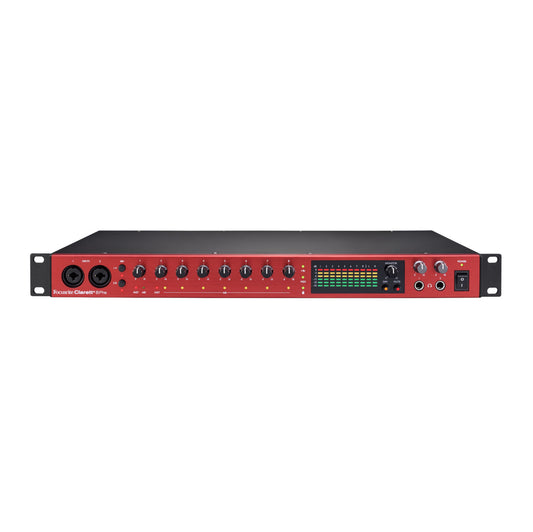 Focusrite Clarett+ 8Pre 18-In / 20-Out Audio Interface front