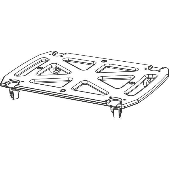 dBTechnologies DO ES212 Magnetic Dolly Cart