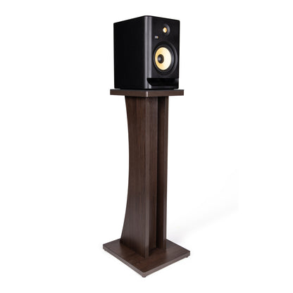 Gator GFW-ELITESPKSTMN-BRN Elite Series Studio Monitor Stand | Brown