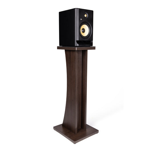 Gator GFW-ELITESPKSTMN-BRN Elite Series Studio Monitor Stand | Brown