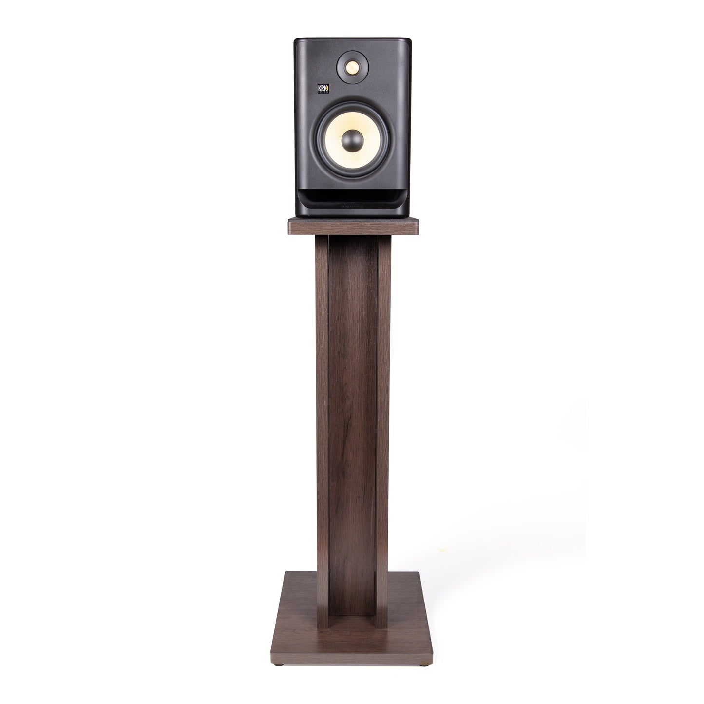 Gator GFW-ELITESPKSTMN-BRN Elite Series Studio Monitor Stand | Brown