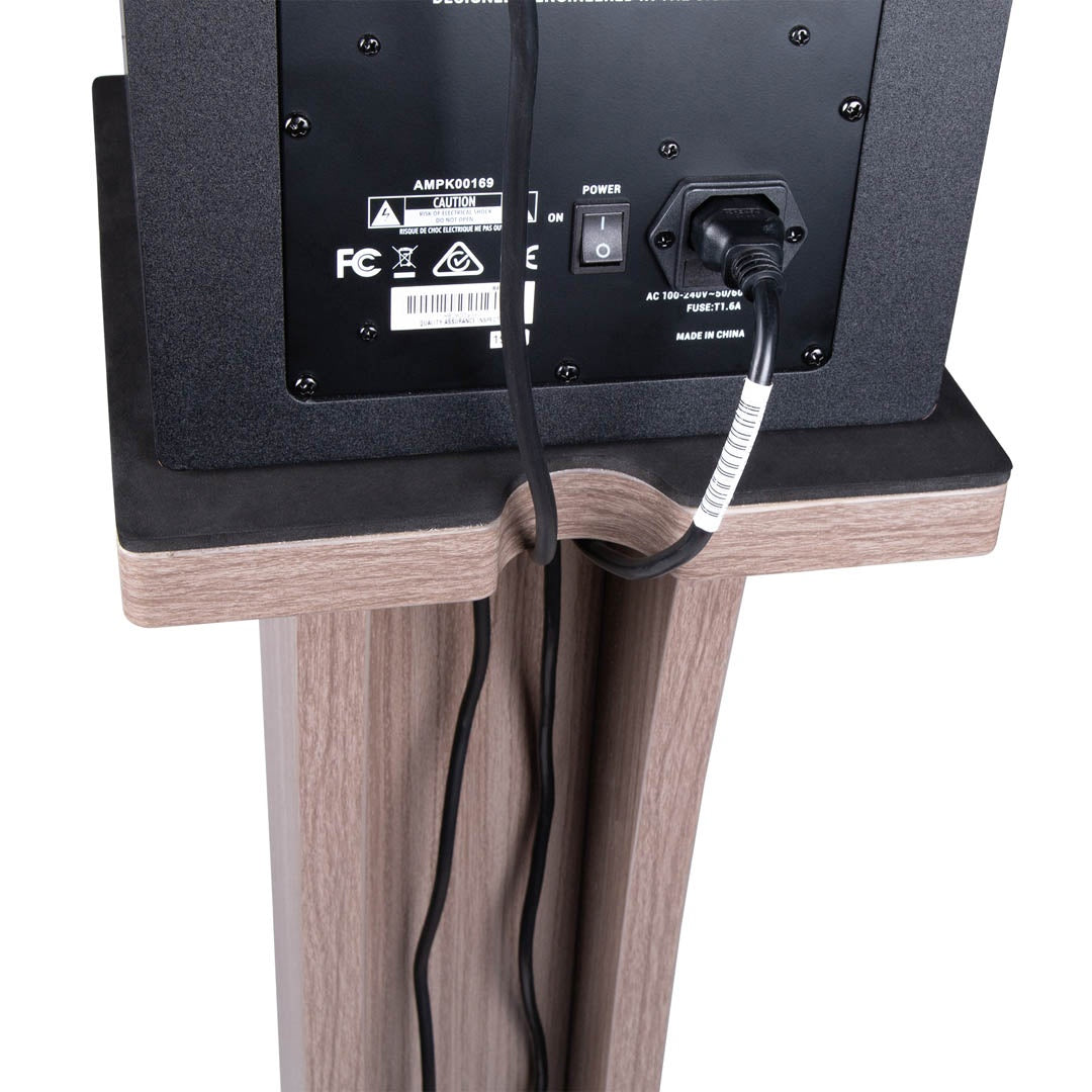 Gator GFW-ELITESPKSTMN-GRY Elite Series Studio Monitor Stand | Grey