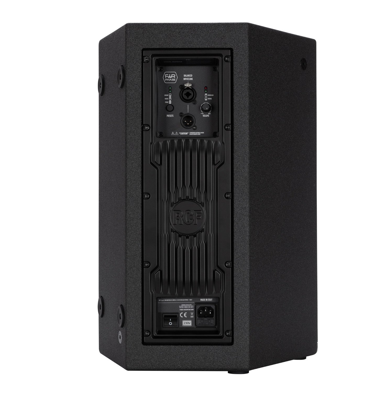 RCF NX-910A 10'' 2-Way Powered Speaker back