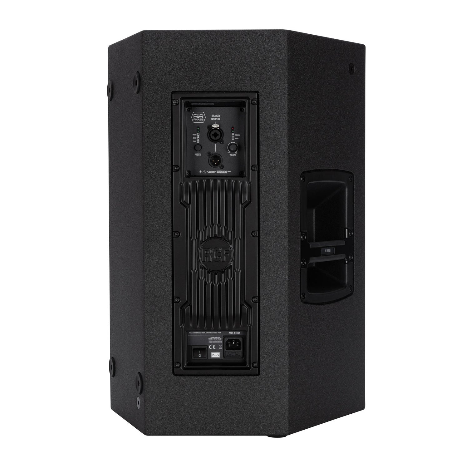 RCF NX-912A 12'' 2-Way Powered Speaker back