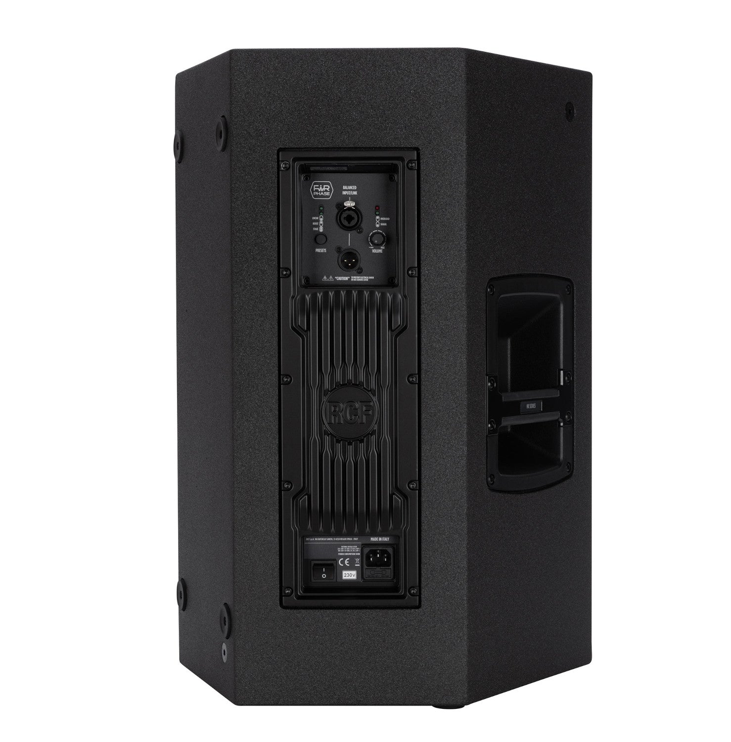 RCF NX-912A 12'' 2-Way Powered Speaker back