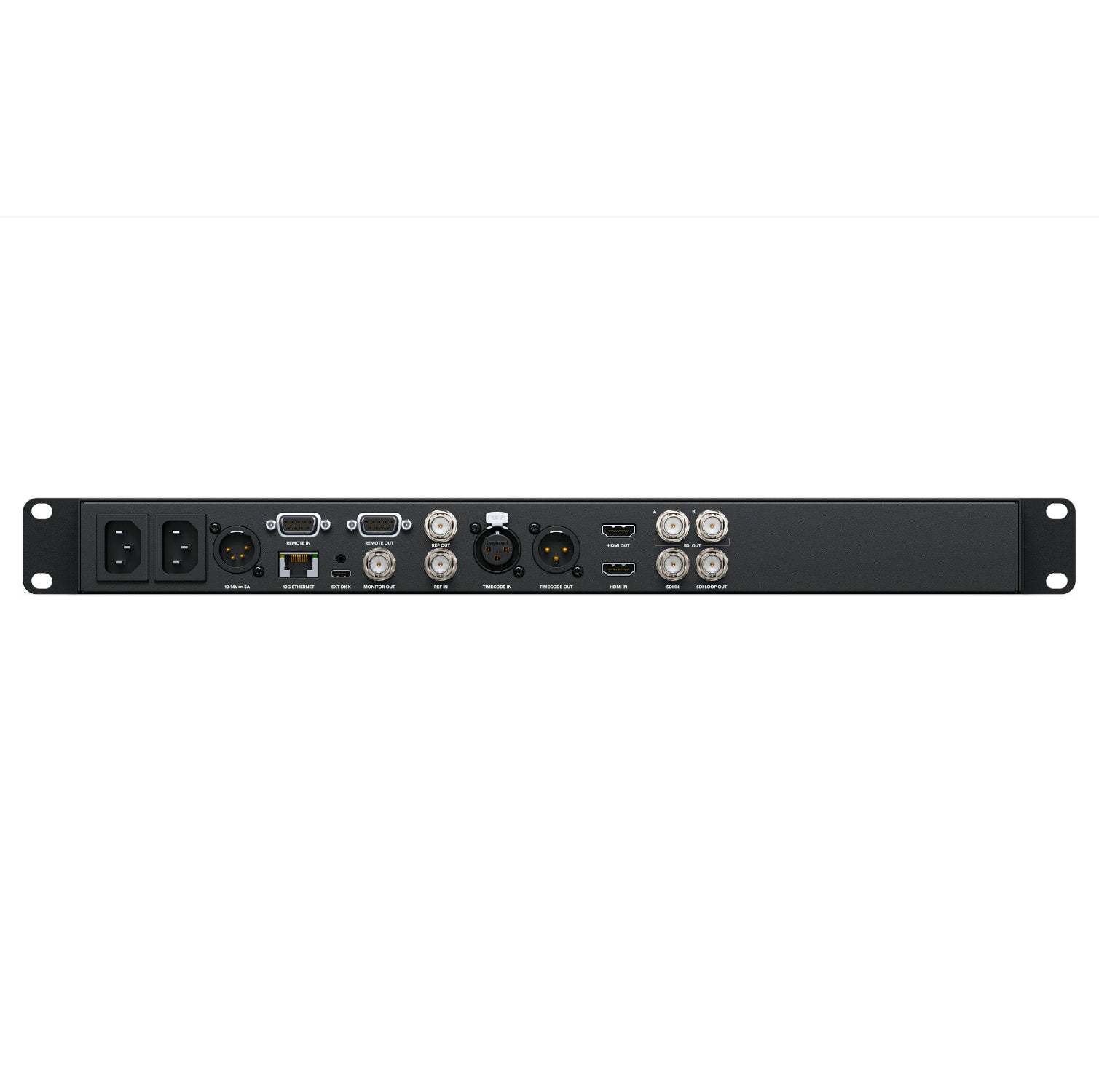 Blackmagic Design HyperDeck Studio 4K Pro back