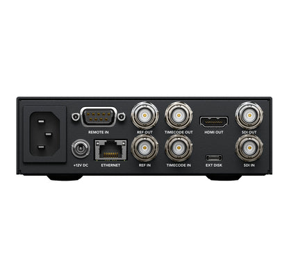 Blackmagic Design HyperDeck Studio HD Mini back