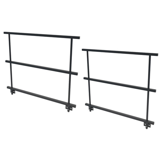 Intellistage QLGRD4 QuickLock 4ft Long Stage Guardrail (Dual Pack)