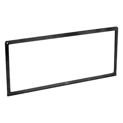 120-000033-04 diffusion frame front view showing black rectangular metal frame with corner mounting holes, City Theatrical
