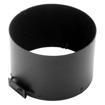 CITTHE 2650 top hat three-quarter view showing open barrel interior and side retaining bracket, City Theatrical