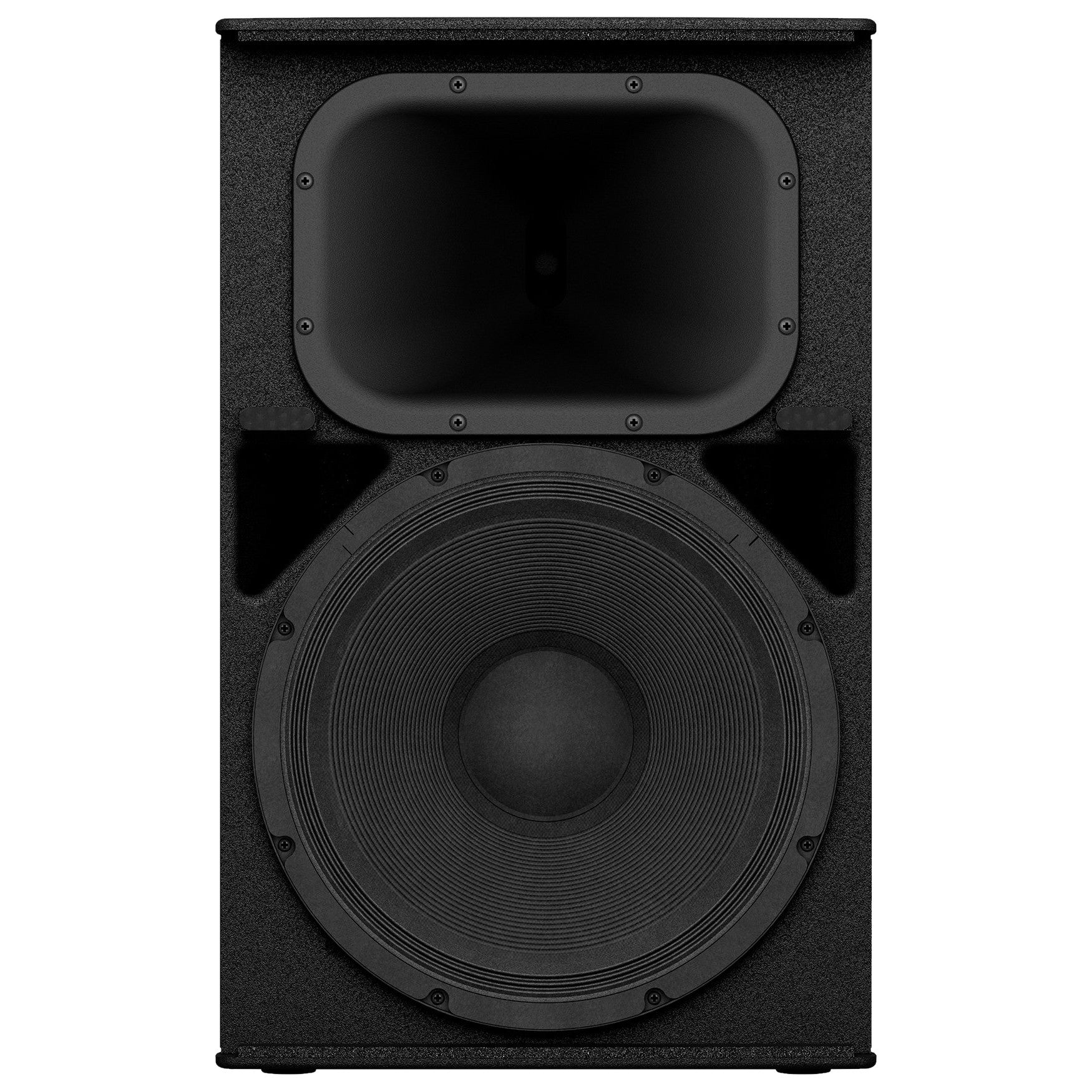 Yamaha DHR15 15 2-Way Powered Speaker uncovered