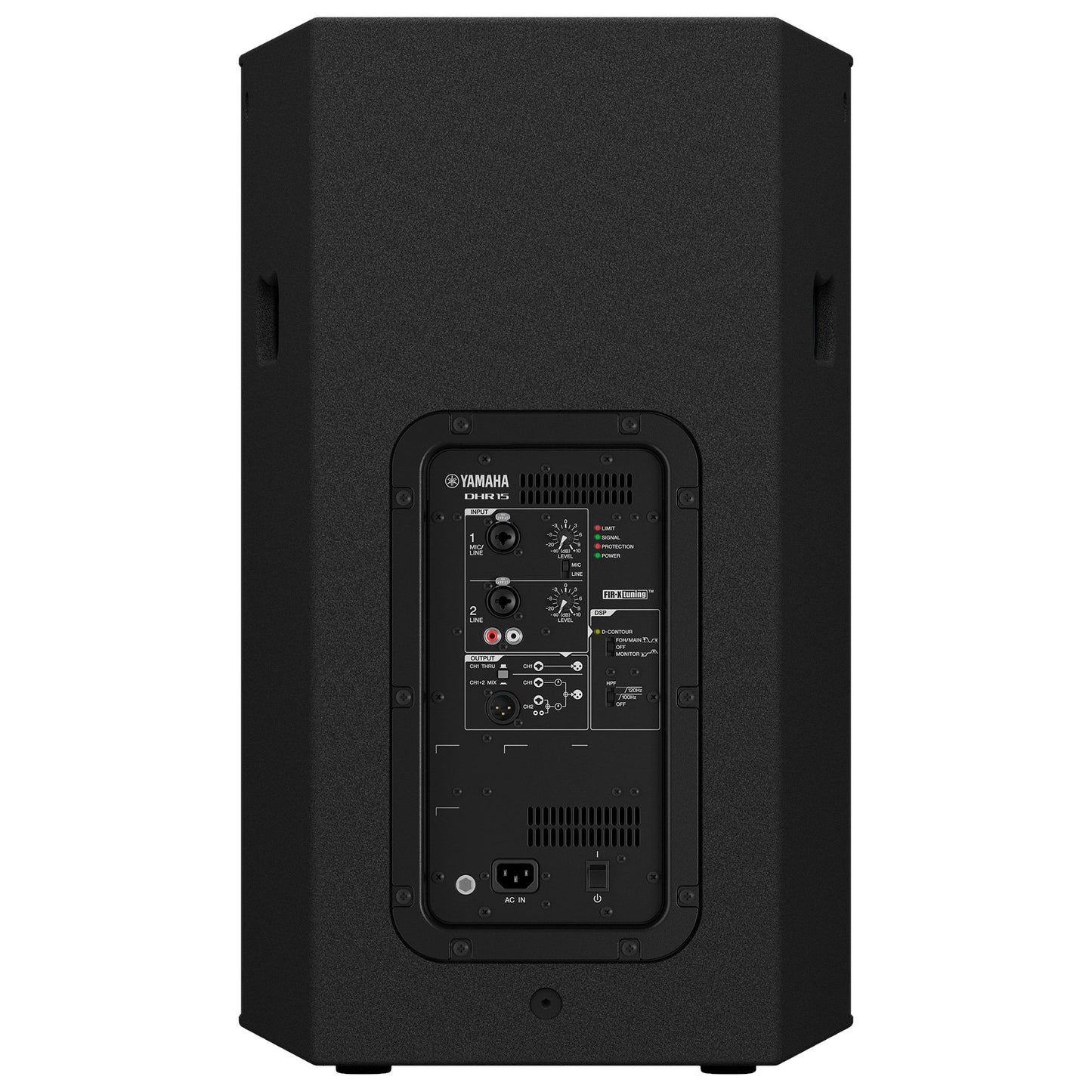 Yamaha DHR15 15 2-Way Powered Speaker back