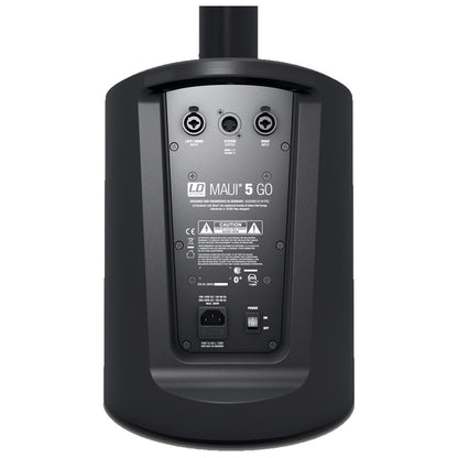 LD Systems MAUI 5 GO 100 Portable Battery Powered Column PA System panel detail