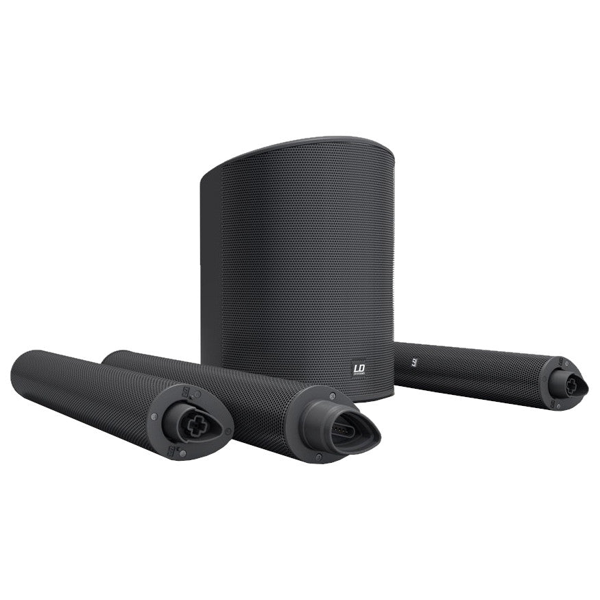 LD Systems MAUI 5 GO 100 Portable Battery Powered Column PA System components