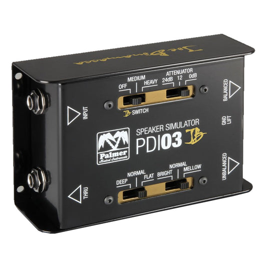 Palmer PDI 03 JB Joe Bonamassa Guitar Speaker Simulator DI Box