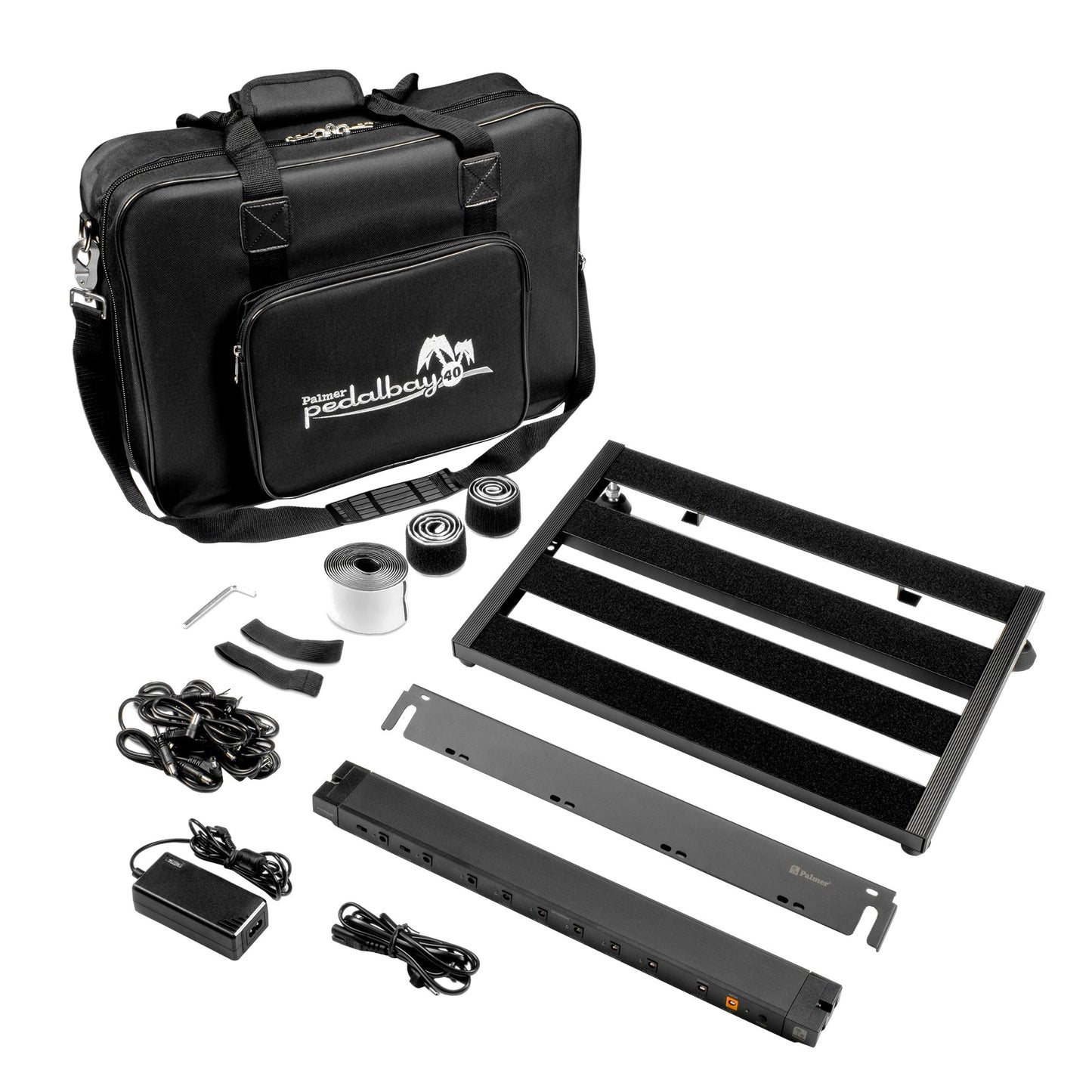 Palmer Pedalbay 40PB Pedalboard with WTPB40 Powerbar