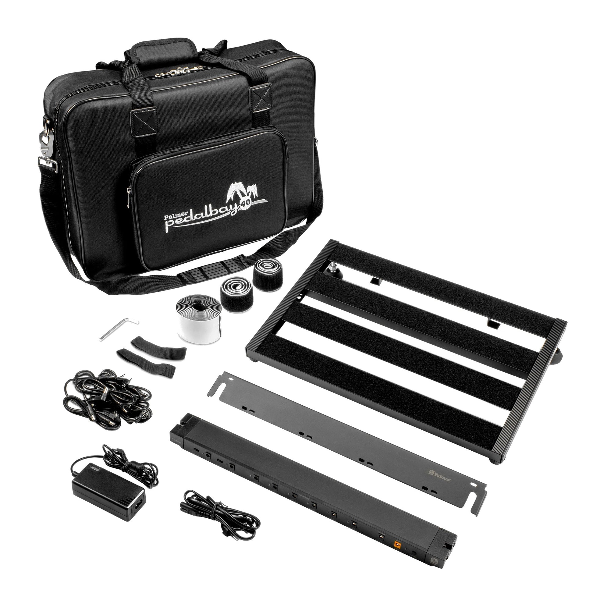 Palmer Pedalbay 40PB Pedalboard with WTPB40 Powerbar