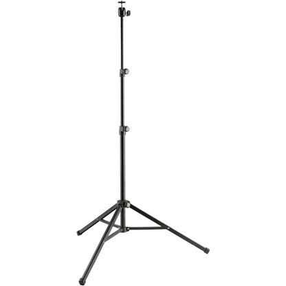 KM 19784.100.55 camera tripod stand full view extended with ball head, twist clutches and folding tripod base, K&M