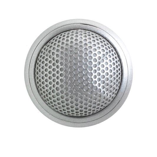 Shure MX395/O Microflex Boundary Microphone, LED: No | Color: Brushed Aluminum