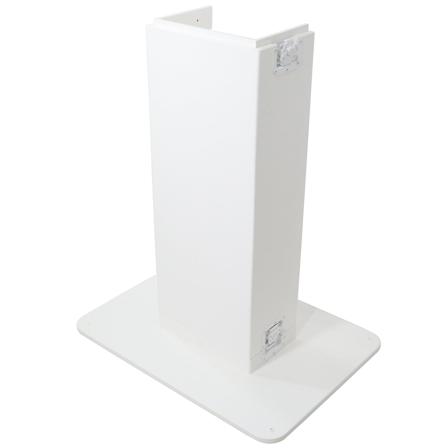 ProX Control Tower DJ Podium T-Shape Stand for Pioneer DDJ | White | With Road Case