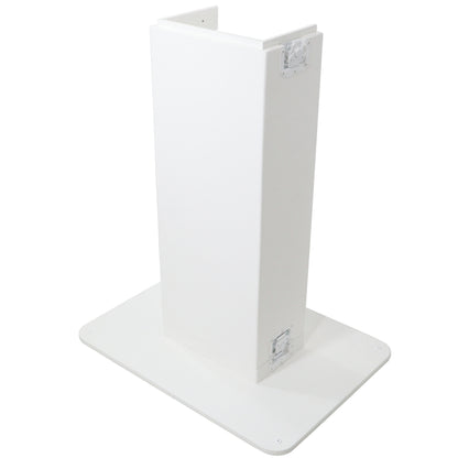 ProX Control Tower DJ Podium T-Shape Stand for Pioneer DDJ | White | With Road Case