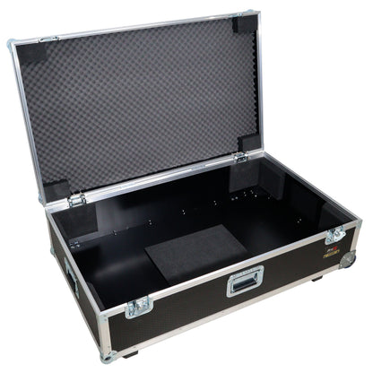 ProX Control Tower DJ Podium T-Shape Stand for Pioneer DDJ | White | With Road Case