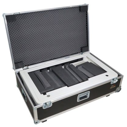 ProX Control Tower DJ Podium T-Shape Stand for Pioneer DDJ | White | With Road Case