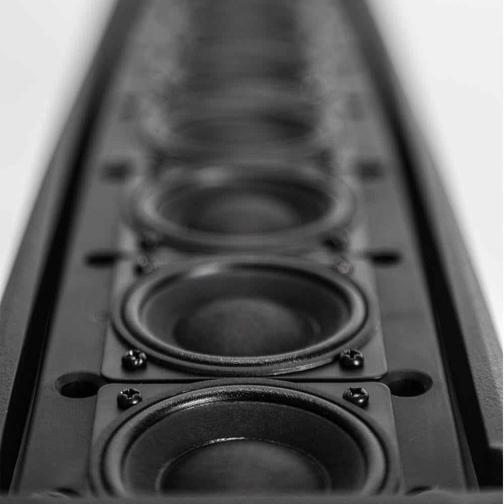 RCF EVOX J8 Powered Portable PA Speaker System top without grille detail 1